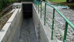 sanacija odvodnega kanala na MHE